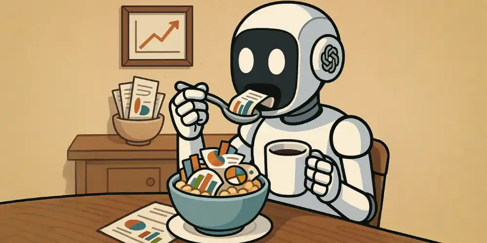 chatgpt eating data and stats for breakfast
