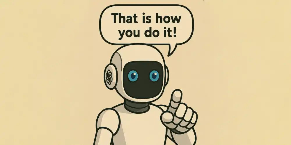 chatgpt humanoid robot says that is how you do it
